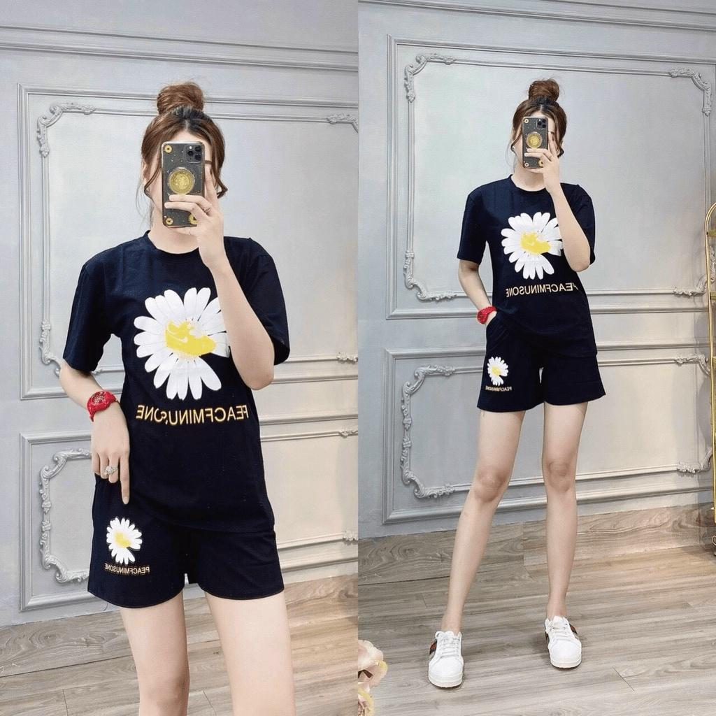 Set bộ đồ mặc nhà thun cotton nữ cực đẹp