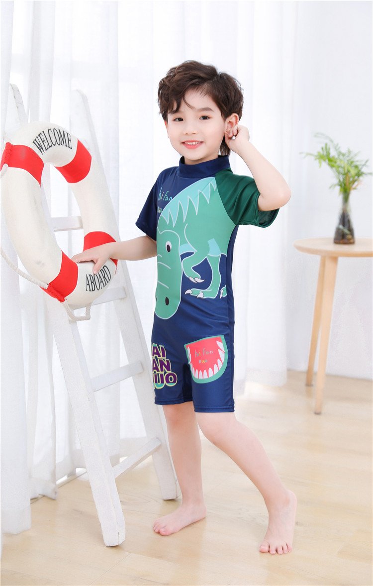 Bộ đồ bơi trẻ em supperkids in hình dễ thương dành cho bé từ 10kg đến size đại