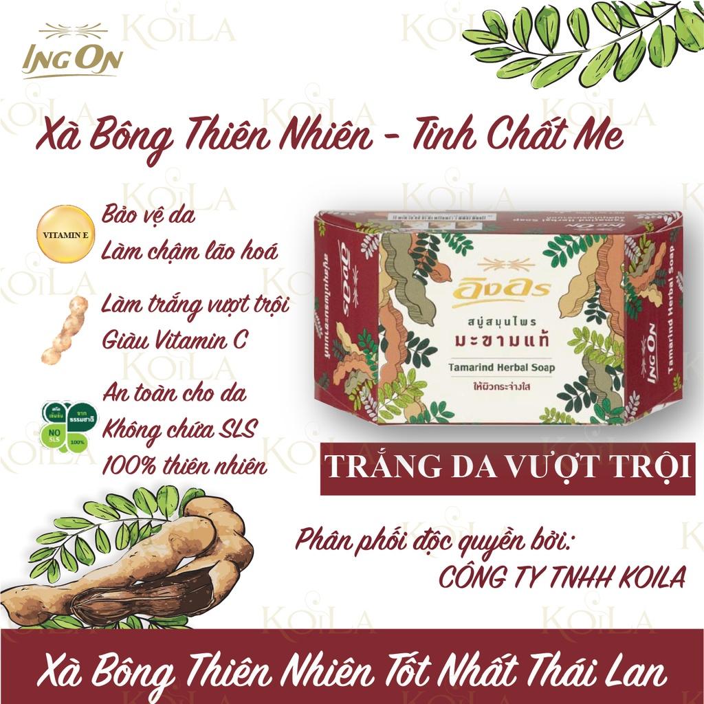 Xà Bông thảo mộc Ing On Herbal Thái Lan - Dưỡng ẩm, khử mùi, trắng da