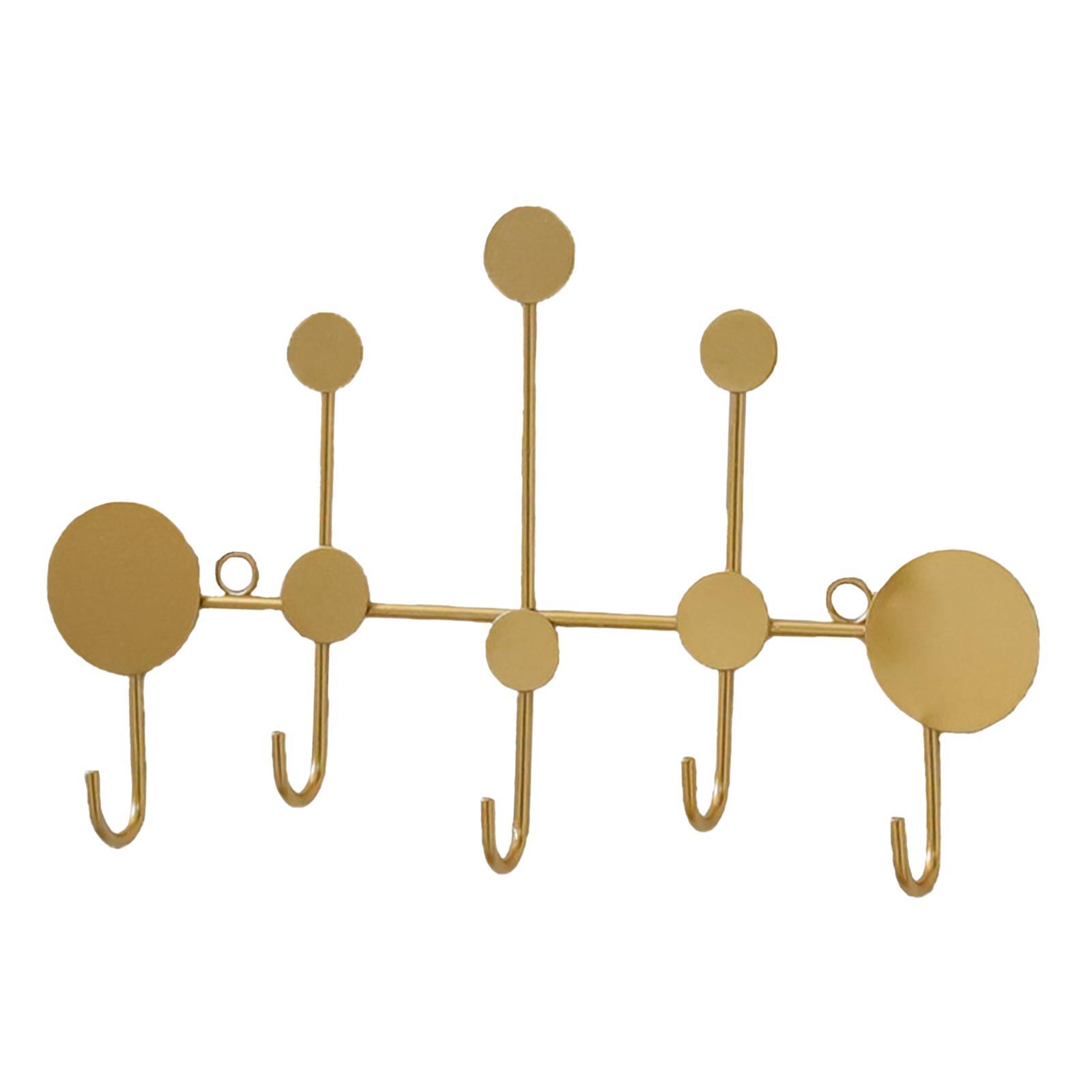 Coat Rack Iron Decorative Nordic behind Door Hanger for Shower Door Bathroom