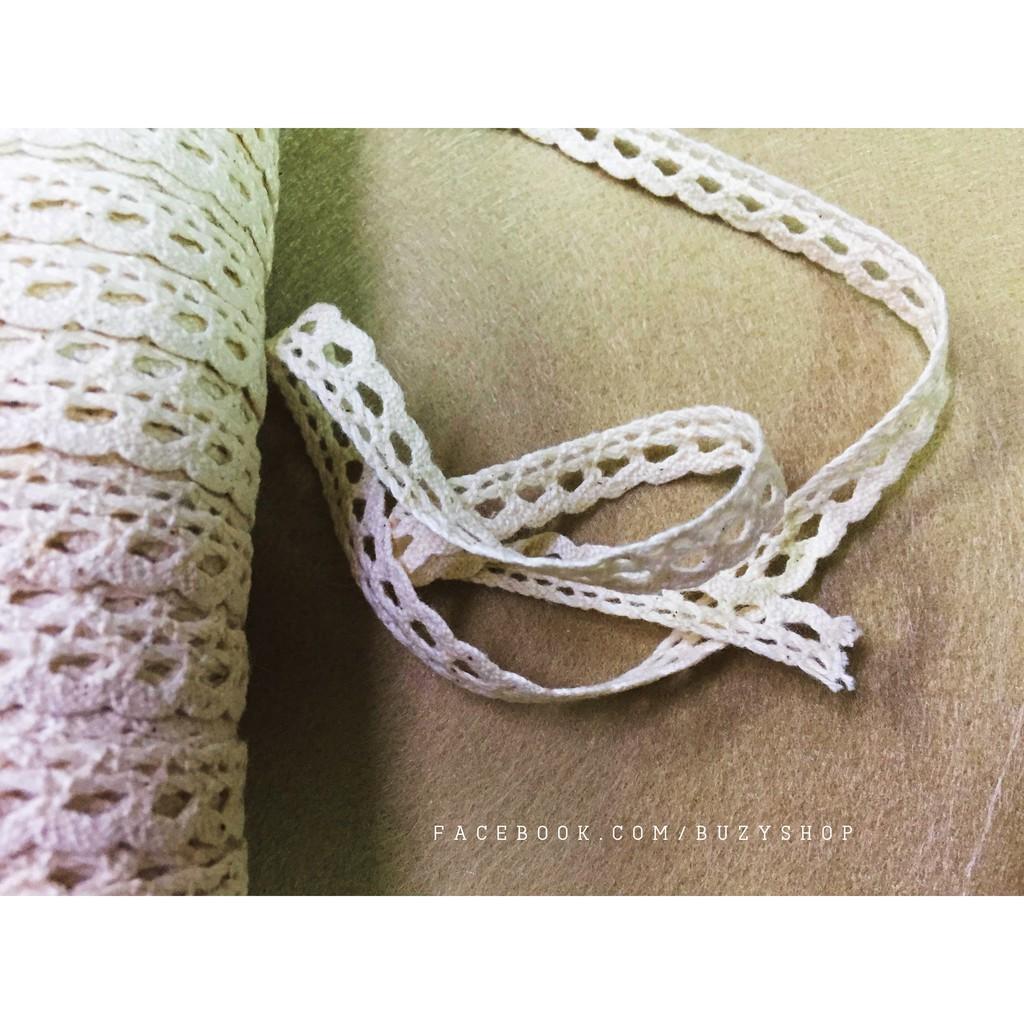 2m Ren chỉ,Ren Cotton, Ren Viền Scrapbook
