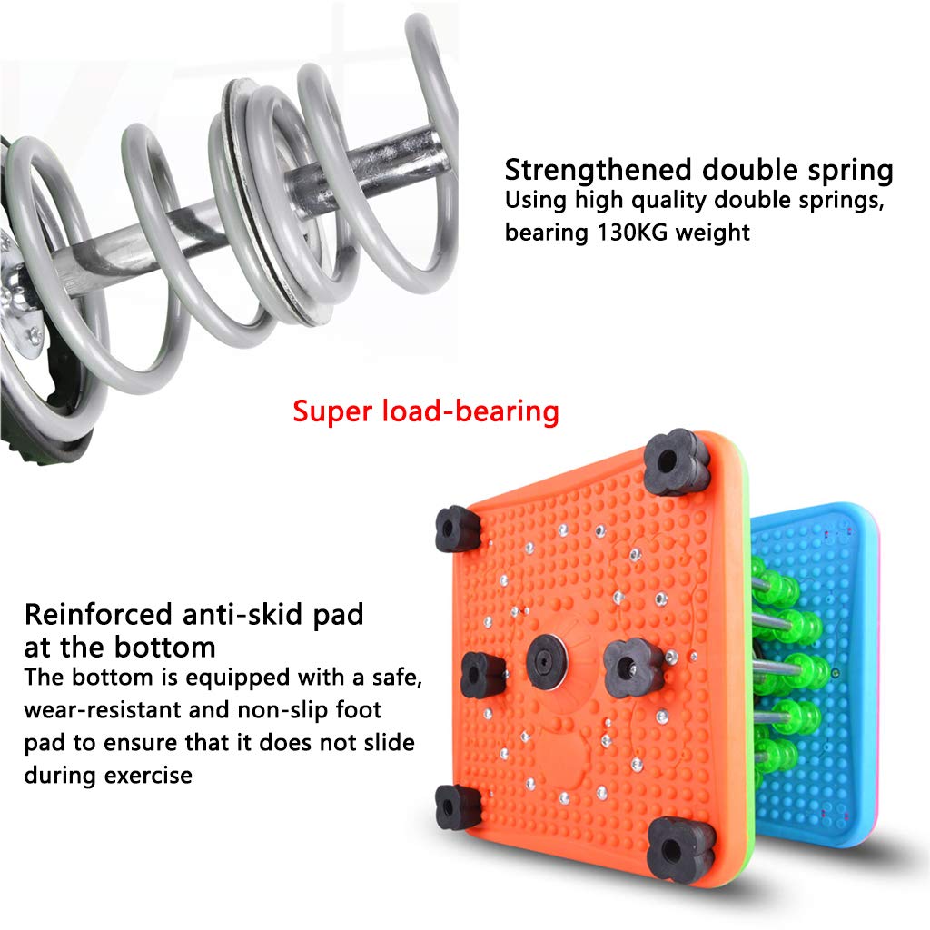 Máy tập nhún nhảy xoay hỗ trợ săn chắc cơ Home Dancing Twisting Machine