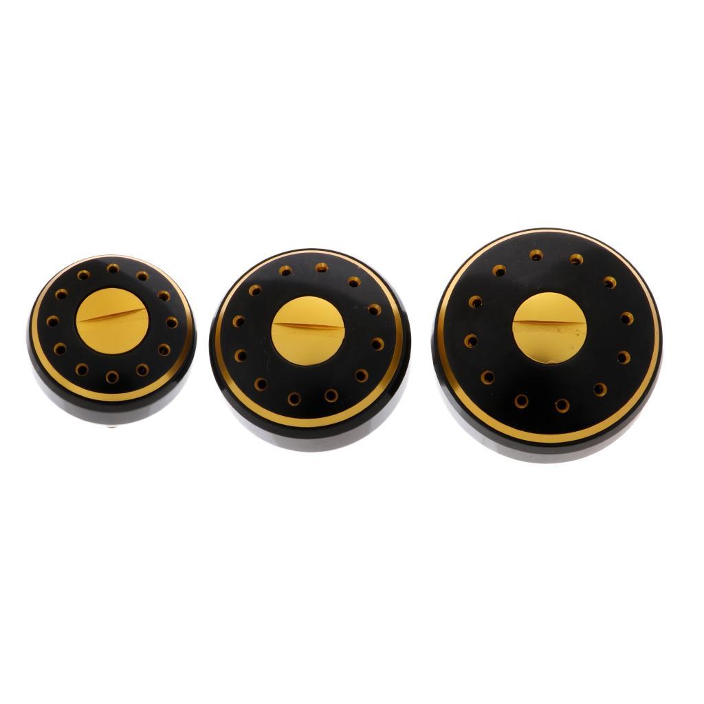 3pcs Fishing Reel Handle Knob Power Knob Handle Grip Gear Accessories S M L Suit for Saltwater/Freshwater Use