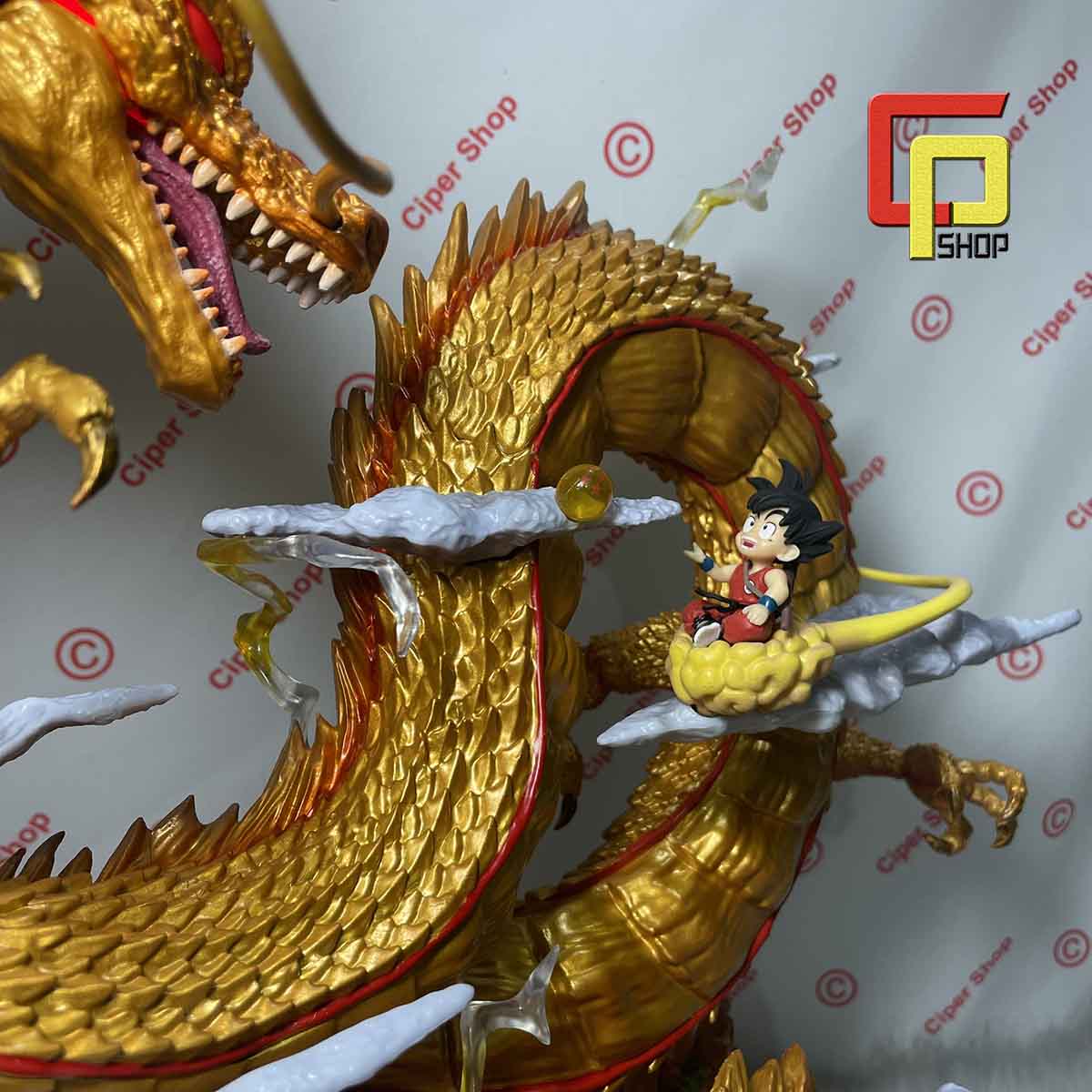 Mô hình rồng thần - Vàng - Bản full - Figure Dragon Ball
