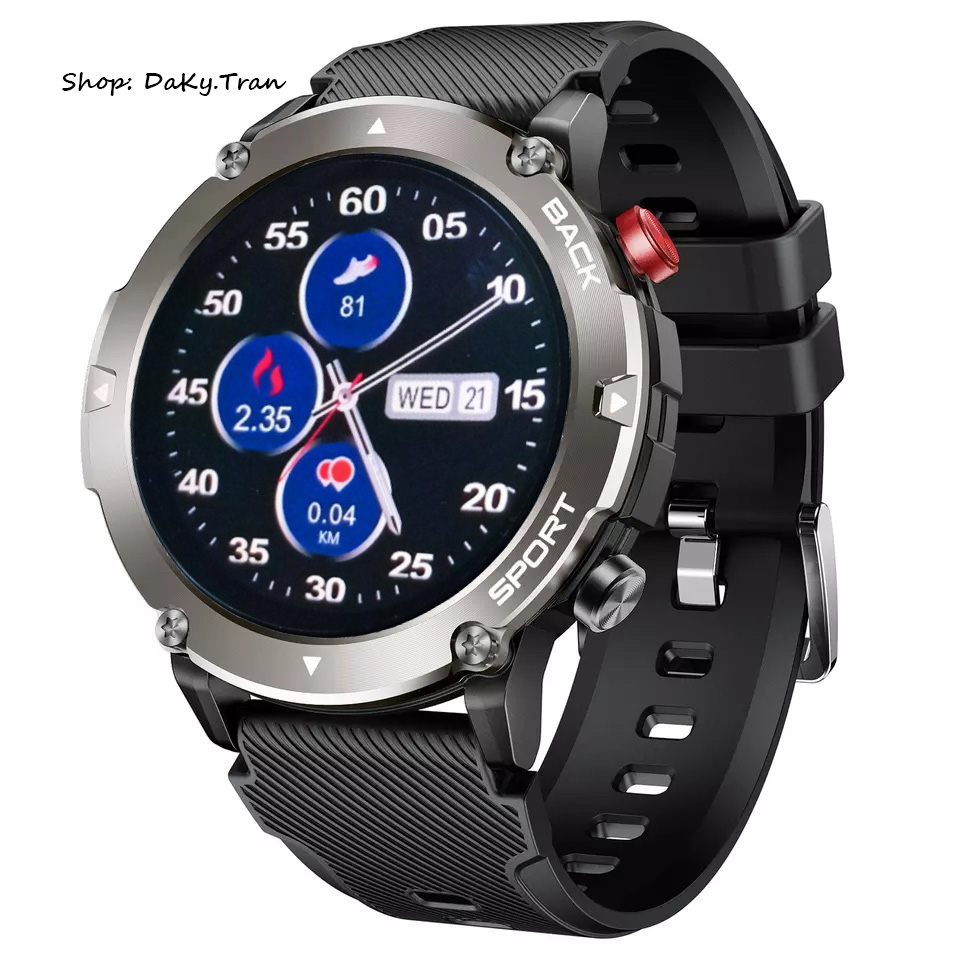 Đồng hồ thông minh.SmartWatch Tagobee IP67 Không thấm nước.Quay số nghe gọi/Thể thao/Calo/Oxy.Theo dõi nhịp Tim/Huyết Áp/ pin lớn 300 mah/Hàng Chính Hãng