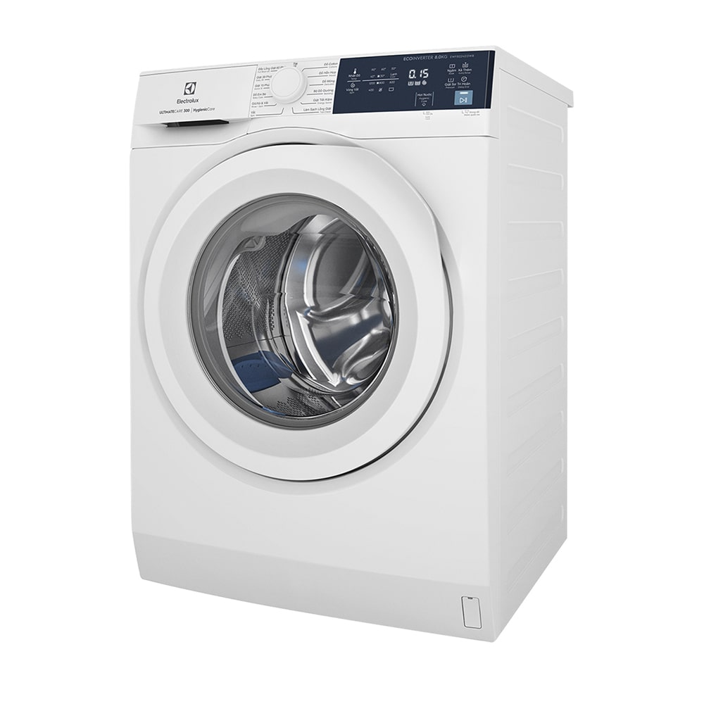 Máy giặt cửa trước Inverter Electrolux 8.0kg EWF8024D3WB-Hàng chính hãng