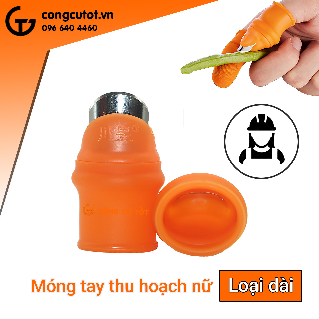 Móng tay thu hoạch nữ loại dài