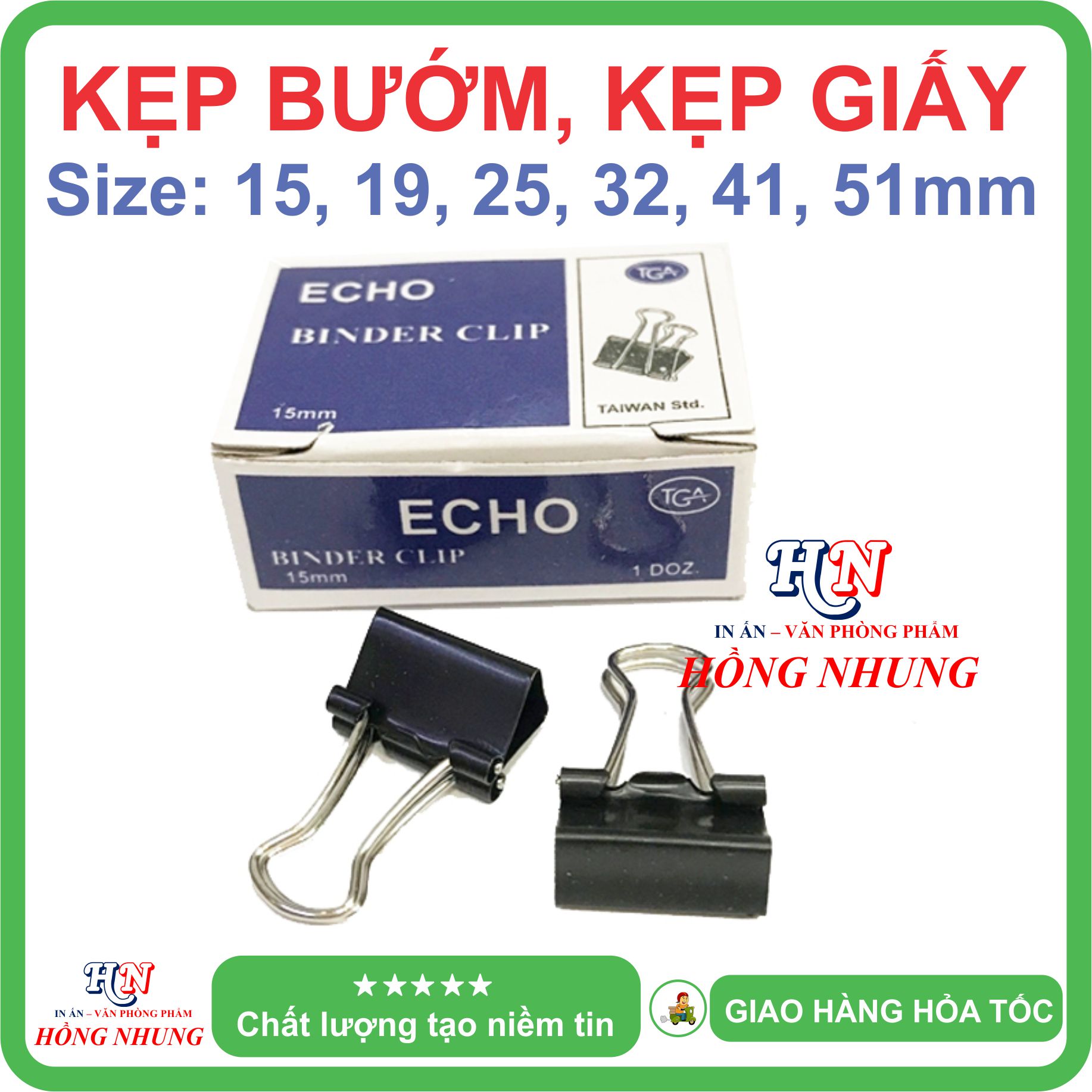 [SÉT] COMBO 2 Hộp Kẹp Bướm Slecho Loại 25mm (1 Hộp 12 Cái) Giúp Bạn Sắp Xếp Giấy Tờ Hợp Lý, Gọn Gàng, Bền, Đẹp, Tiện Dụng