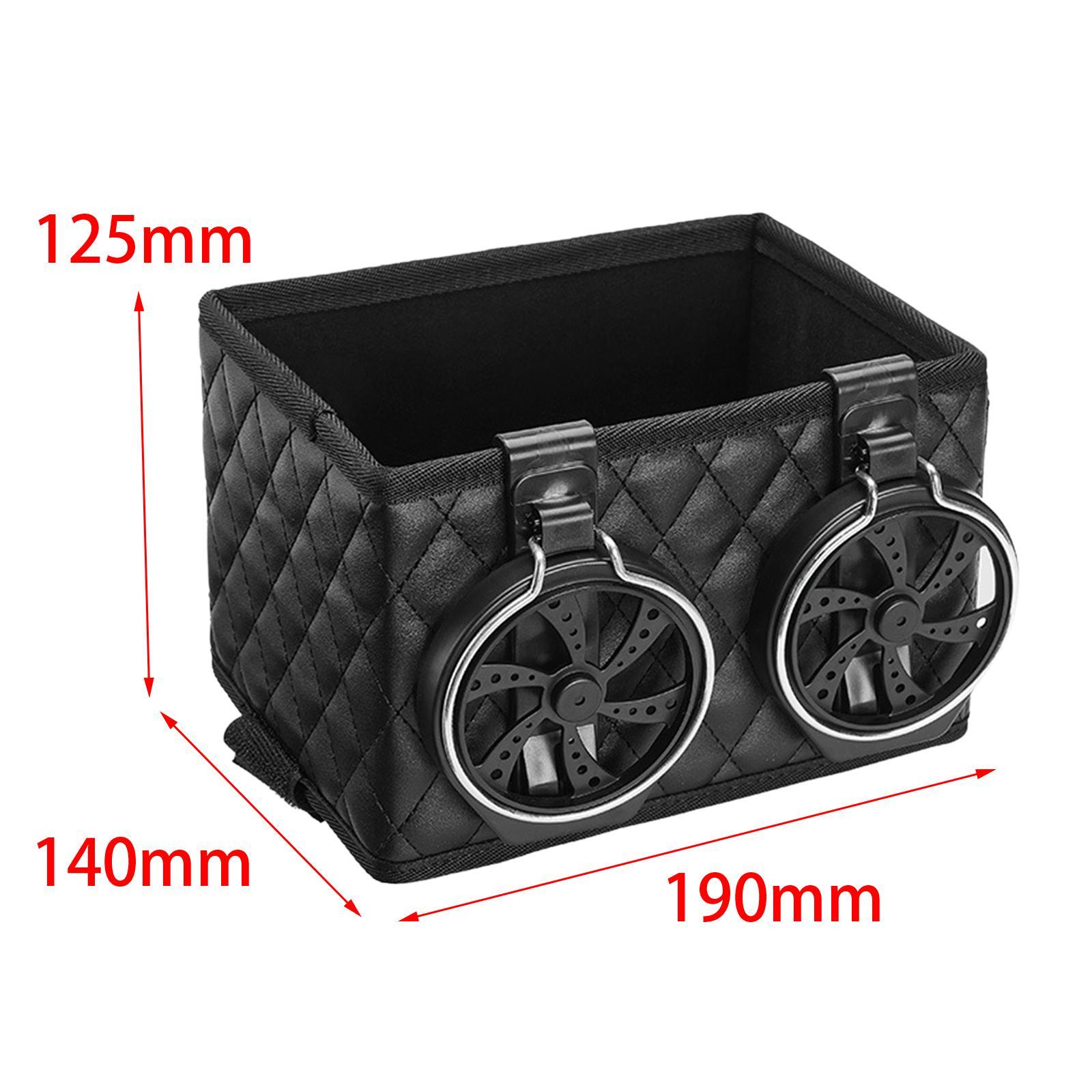 Universal Car Armrest Storage box Cup Holder for Paper Towels