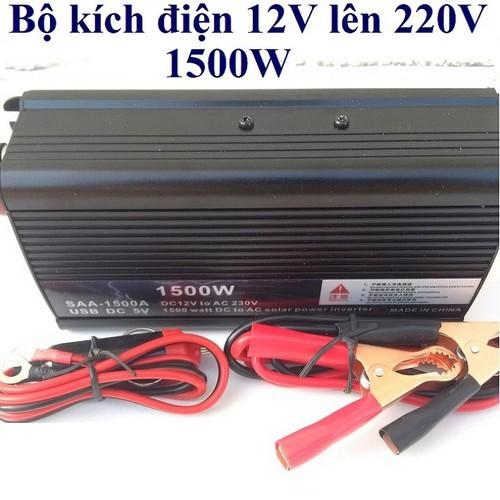 Bộ kích điện 12V 220V - 1500w