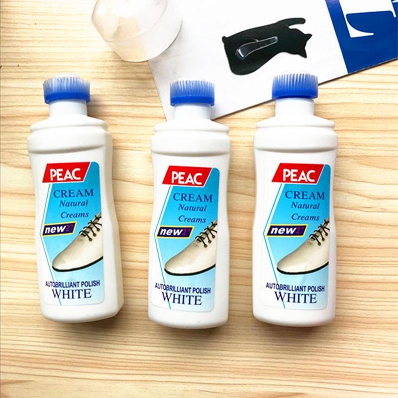Chai nước - dung dịch tẩy rửa toàn bộ các loại giày, cọ tẩy trắng giày dép