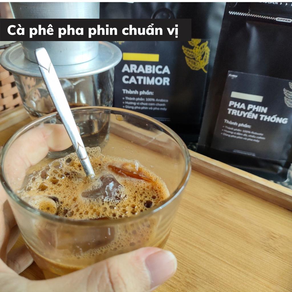 Cà phê nguyên chất ROBUSTA SẺ HONEY pha phin Espresso vị đắng vừa hương thơm ngọt cafe rang xay - Big Dream Coffee