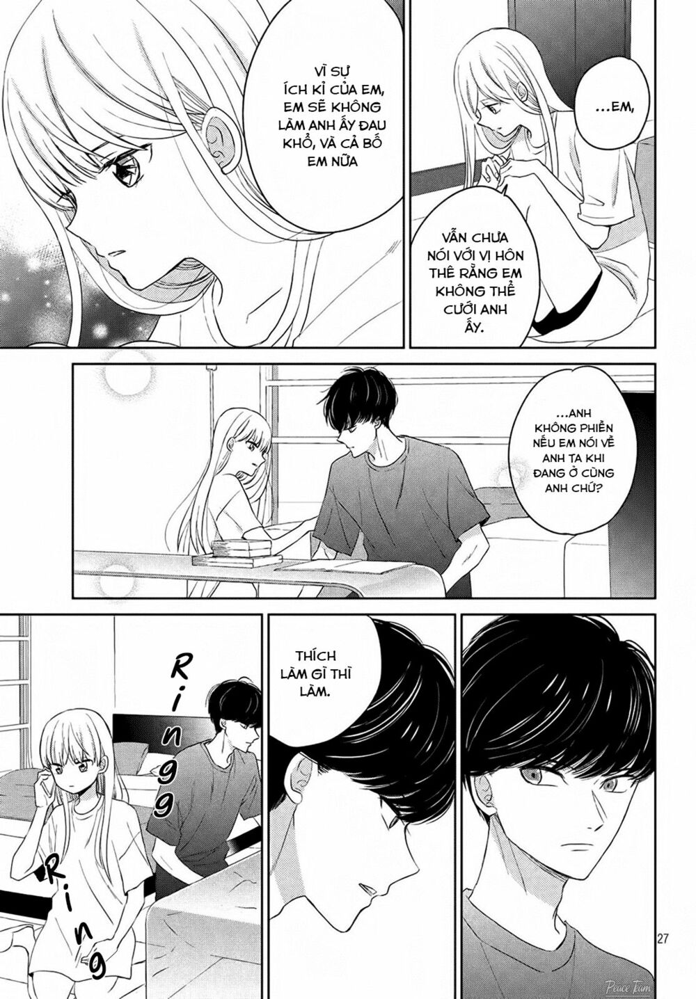 cô dâu (←chưa cưới) của atsumori-kun chapter 4 27