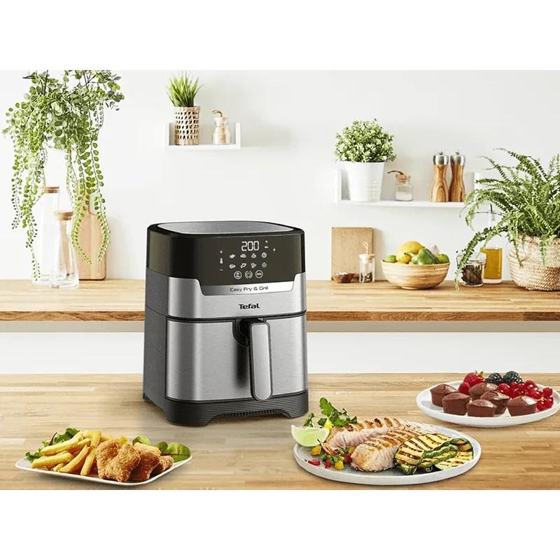Nồi chiên không dầu Easy Fry & Grill Deluxe Tefal EY501D15, 4.2L - Bảo hành 24 tháng - Hàng Chính Hãng