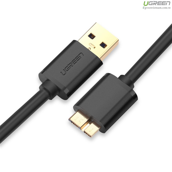 Cáp USB 3.0 0.5M Ugreen 10840 cho HDD 2,5 inch -Hàng Chính Hãng
