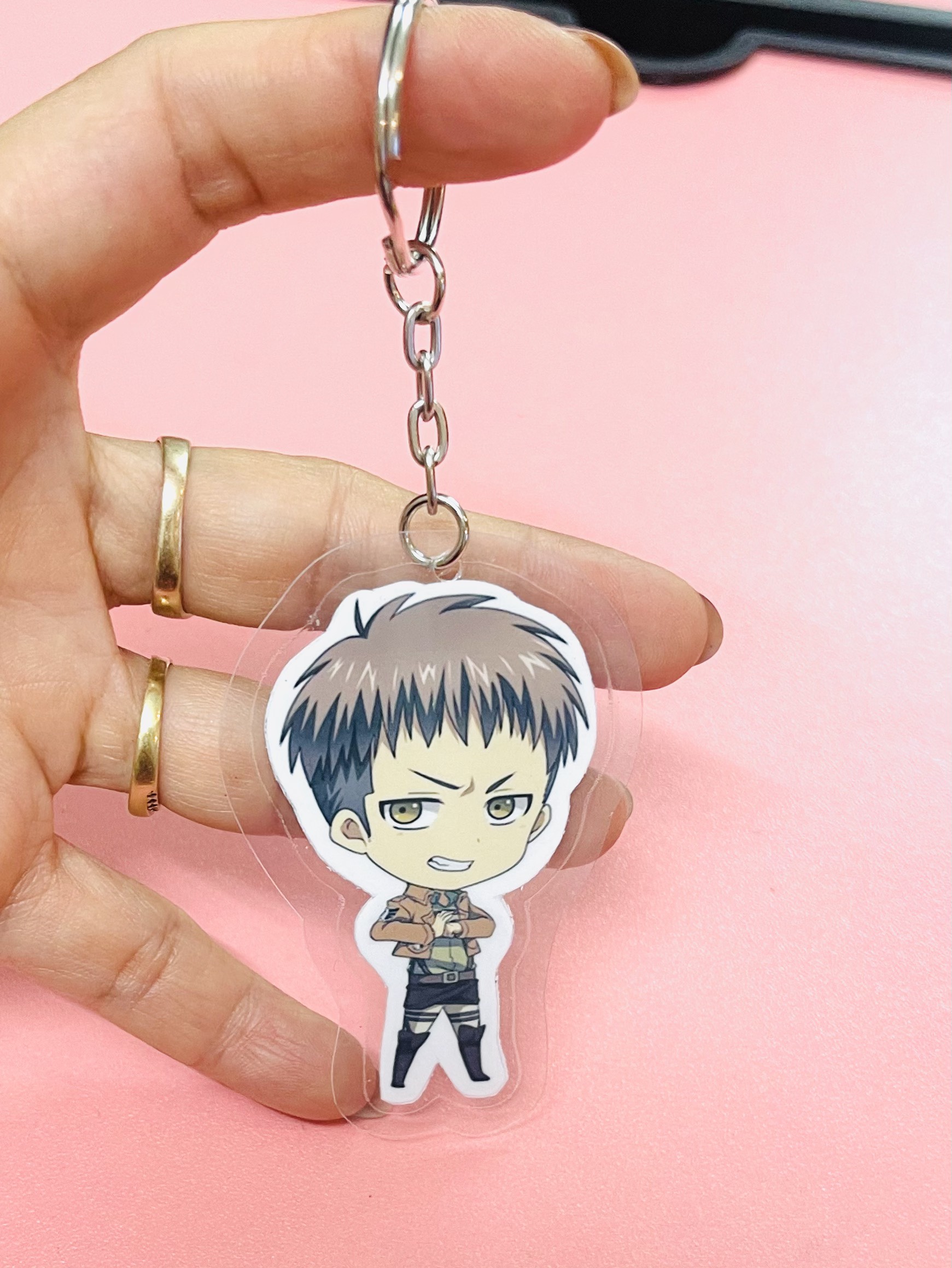 Set 8 Móc khóa cắt tỉa Attack On Titan
