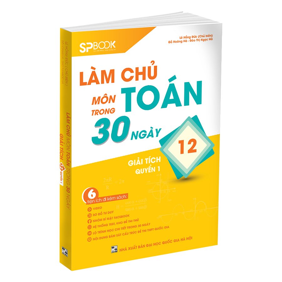 Làm Chủ Môn Toán Trong 30 Ngày Giải Tích 12 - Quyển 1