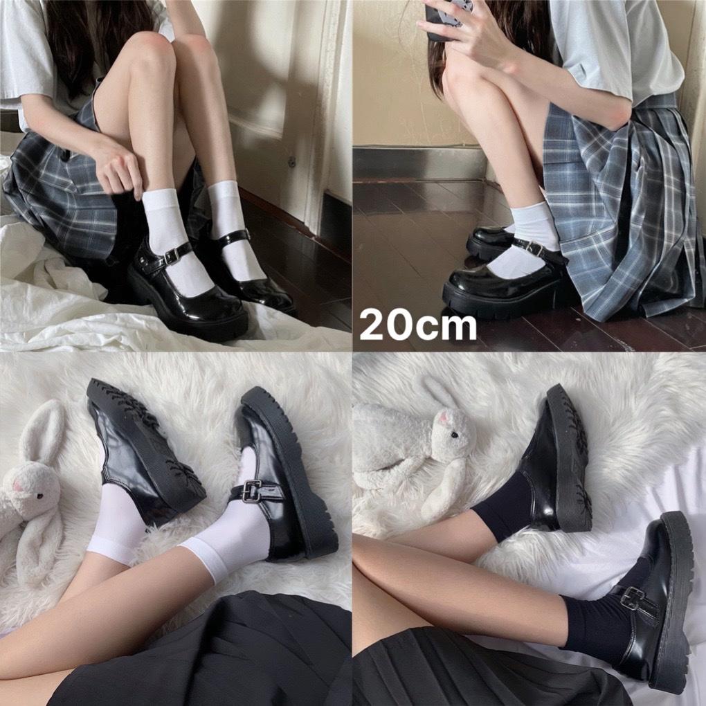 ( 4 size - 2 màu) Tất trơn JK phong cách học sinh Nhật Bản/ Vớ LOLITA MJ Cosplay