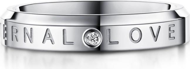 Nhẫn Nữ Eternal Love Titan Ko Đen TT 2223