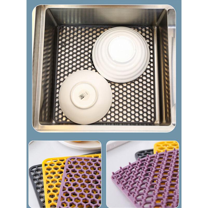 34.534.5 cm bồn rửa silicon có thể gập lại không có bồn rửa chìm bồn rửa thảm bảo vệ thảm cho nhà bếp bồn rửa thảm cho bồn rửa nhà bếp