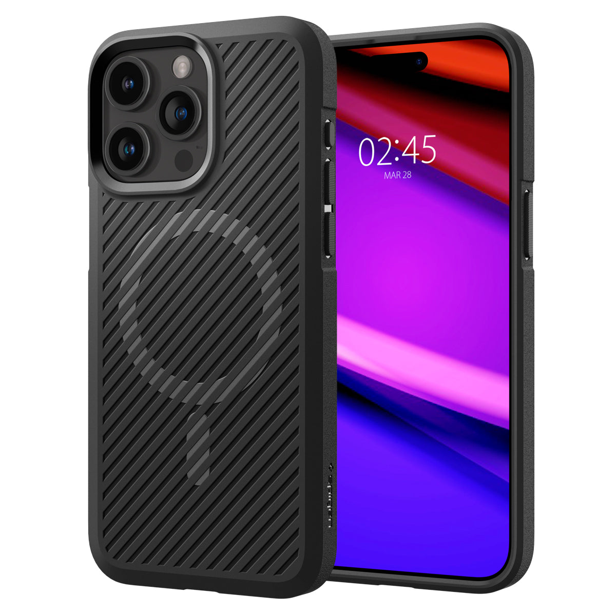 Ốp Lưng Dành Cho iPhone 15 ProMax/ iPhone 15 Pro SPIGEN CORE ARMOR MAGFIT _ Hàng chính hãng