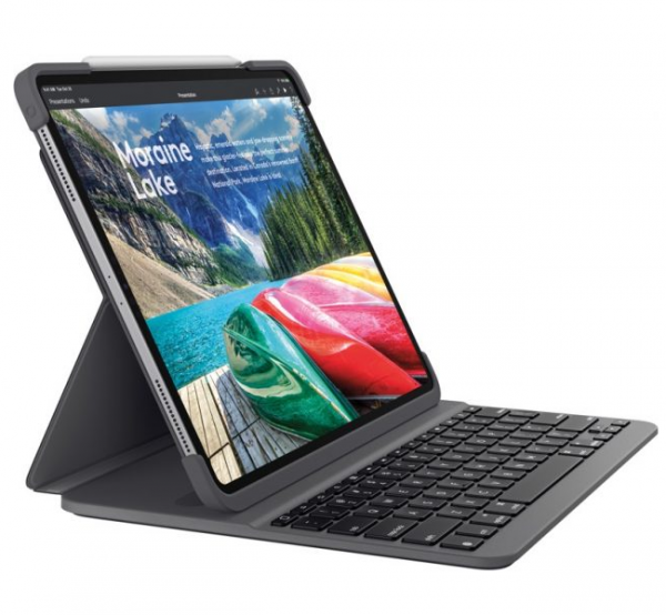 Bàn phím Logitech SLIMFOLIO FOR IPAD 7TH GEN - Hàng Chính Hãng