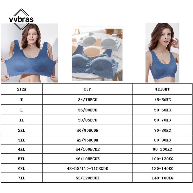 Vvbras Push Up Bra Liền Mạch Đồ Lót Nữ Top Gợi Cảm Áo Lót Không Gọng Mỏng Chưa Đan Dây Bralette Áo Mềm Mại Lót V Sâu