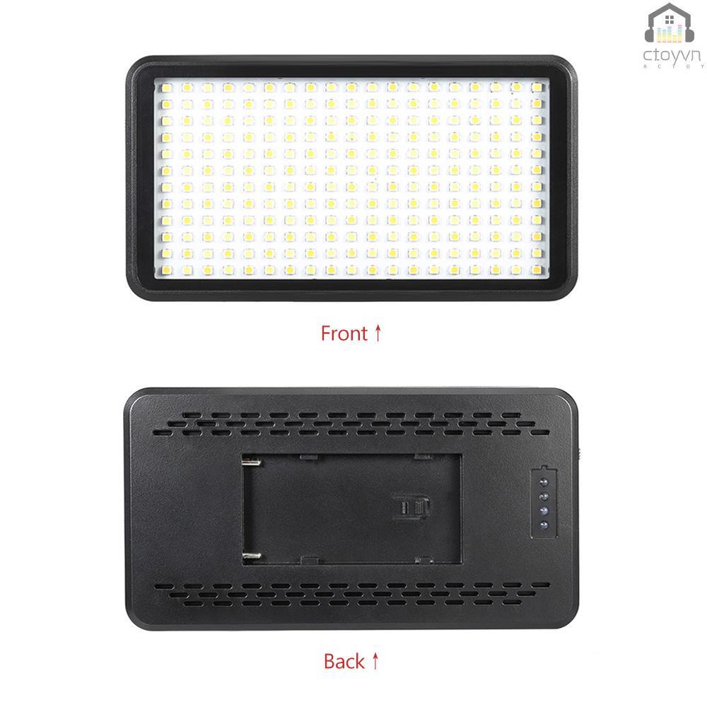 Set 228 đèn LED siêu mỏng 3200K-6000K chuyên dụng cho máy ảnh DSLR