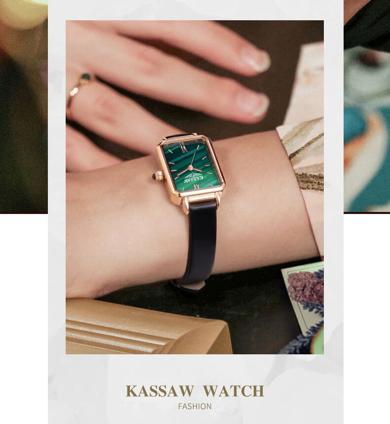 Đồng hồ nữ chính hãng KASSAW K505-1 Chống Nước ,chống xước ,kính sapphire, bảo hành 24 tháng Thời Trang Cho Nữ thiết kế đơn giản trẻ trung và sang trọng