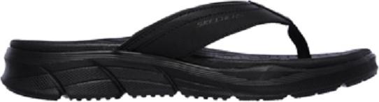 DÉP NAM SKECHERS QUAI KẸP  ĐẾ SIÊU ÊM NHẸ MÀU ĐEN 237049-BBK