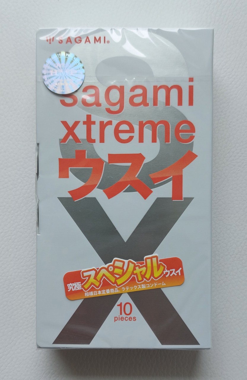 Bao Cao Su Sagami Superthin - 10s - Mỏng - Kiểu Truyền Thống - Che Tên Sản Phẩm