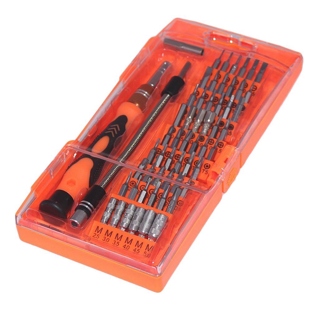Screwdriver Set Ratchet Wheel Screw Driver Bit Tool Multi-Function 58 In 1