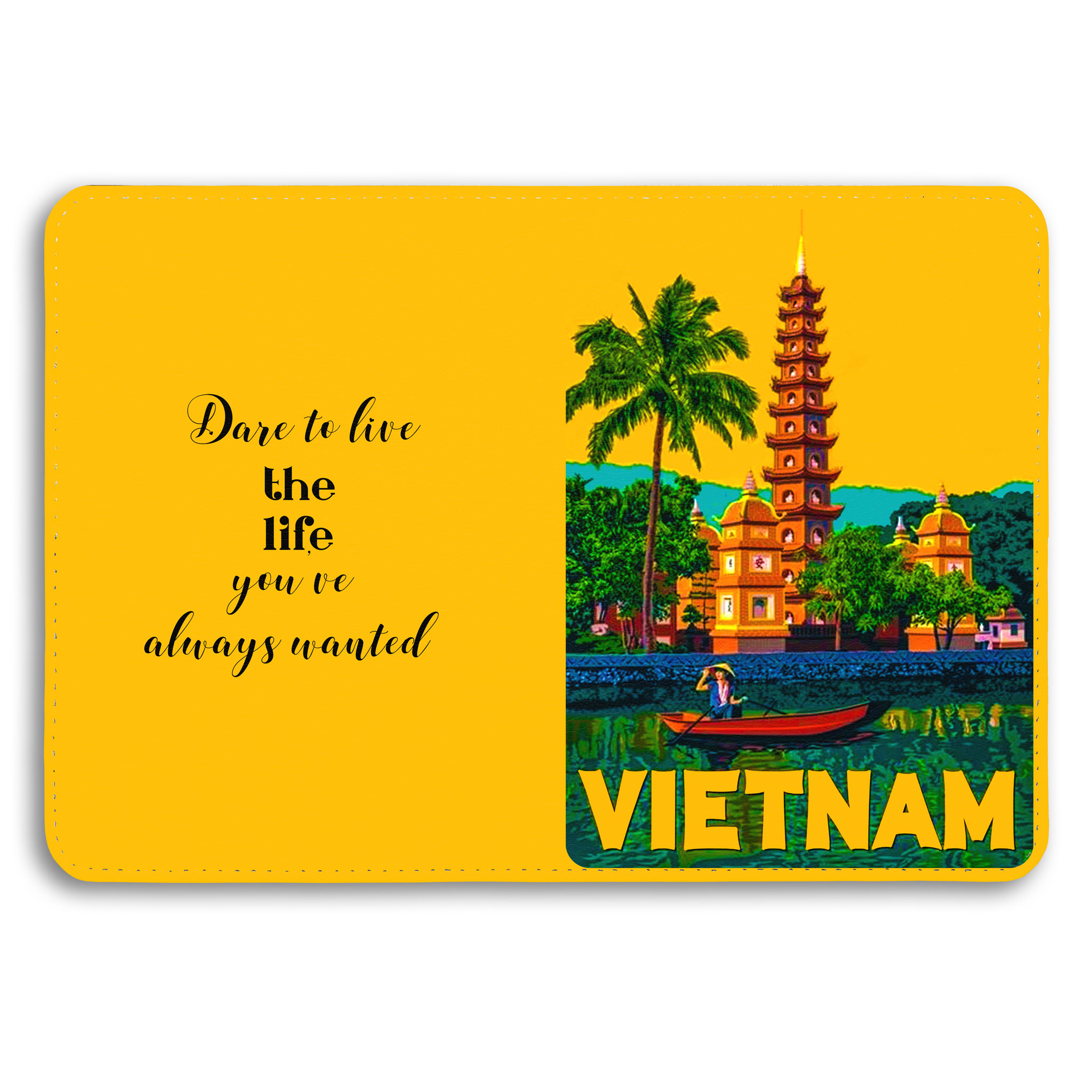 Ví Passport Du Lịch VIỆT NAM - Bao Da Hộ Chiếu STormbreaker Siêu Dễ Thương - Passport Cover Holder TRAVEL WITH VIETNAM - Thiết Kế Đơn Giản - Tinh Tế - Hình Ảnh Sắc Nét - PP189