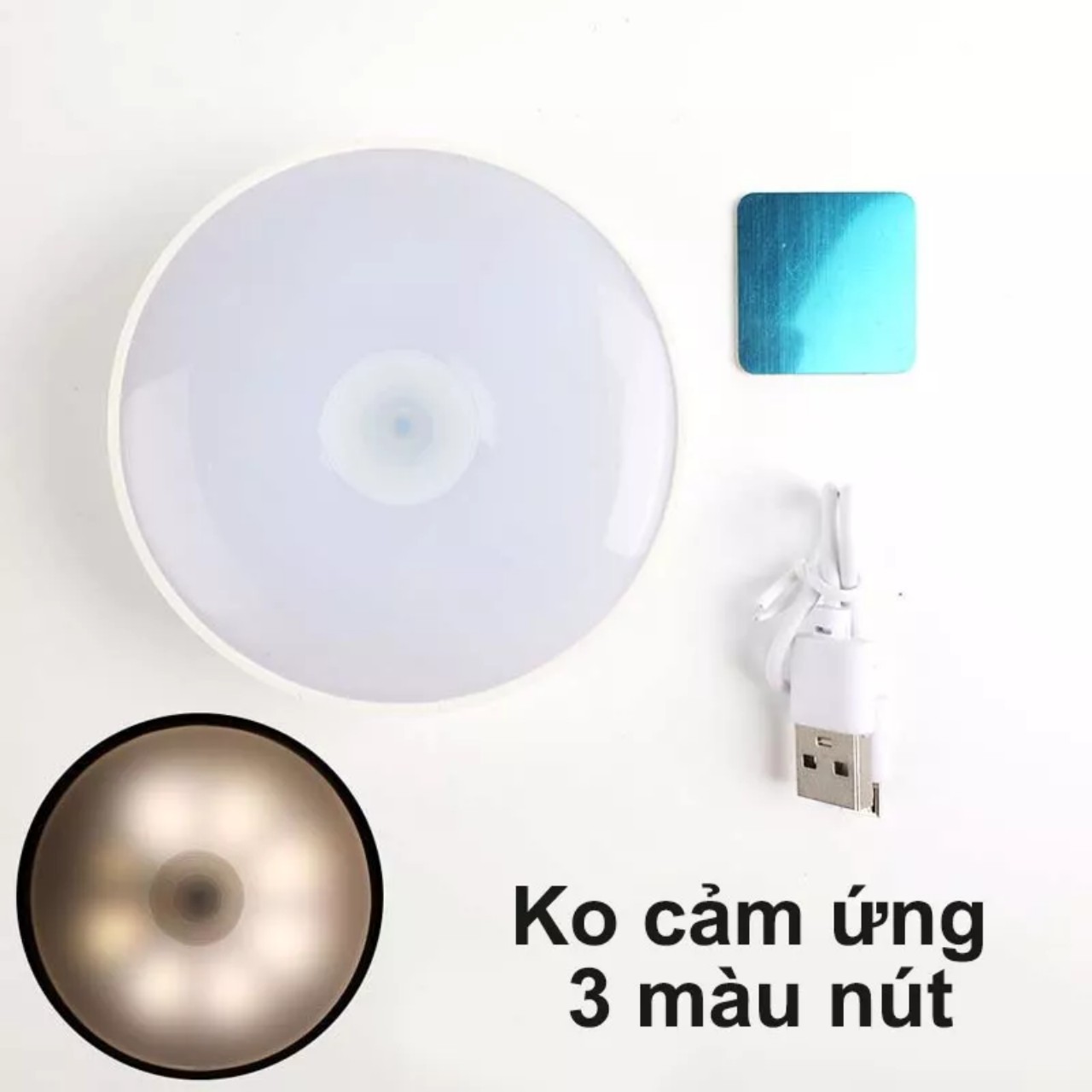 Đèn Cảm Ứng Chuyển Động, Đèn Led Thông Minh Dán Tường Không Dây, Góc Cảm Ứng Rộng, Thích Hợp Cho Mọi Không Gian - HÀNG CHÍNH HÃNG MINIIN