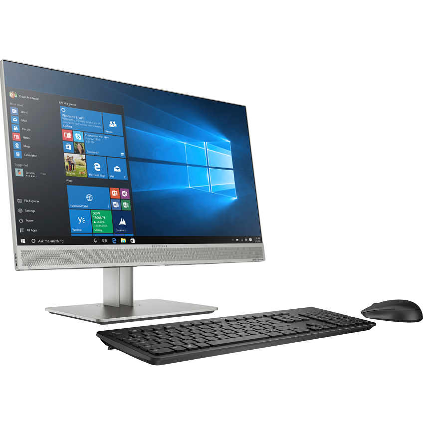 PC HP All in One EliteOne 800 G5 8JW21PA (i7-9700/8GB RAM/1TB HDD/RX560 4G/23.8 inch FHD/Touch/DVDRW/WL+BT/K+M/Win 10) - Hàng Chính Hãng