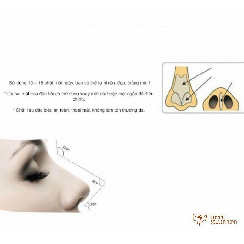 Kẹp mũi cao thon gọn silicon Korean - Best Seller Tony