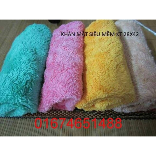 Khăn mặt cao cấp siêu mềm mịn kt 30x30cm
