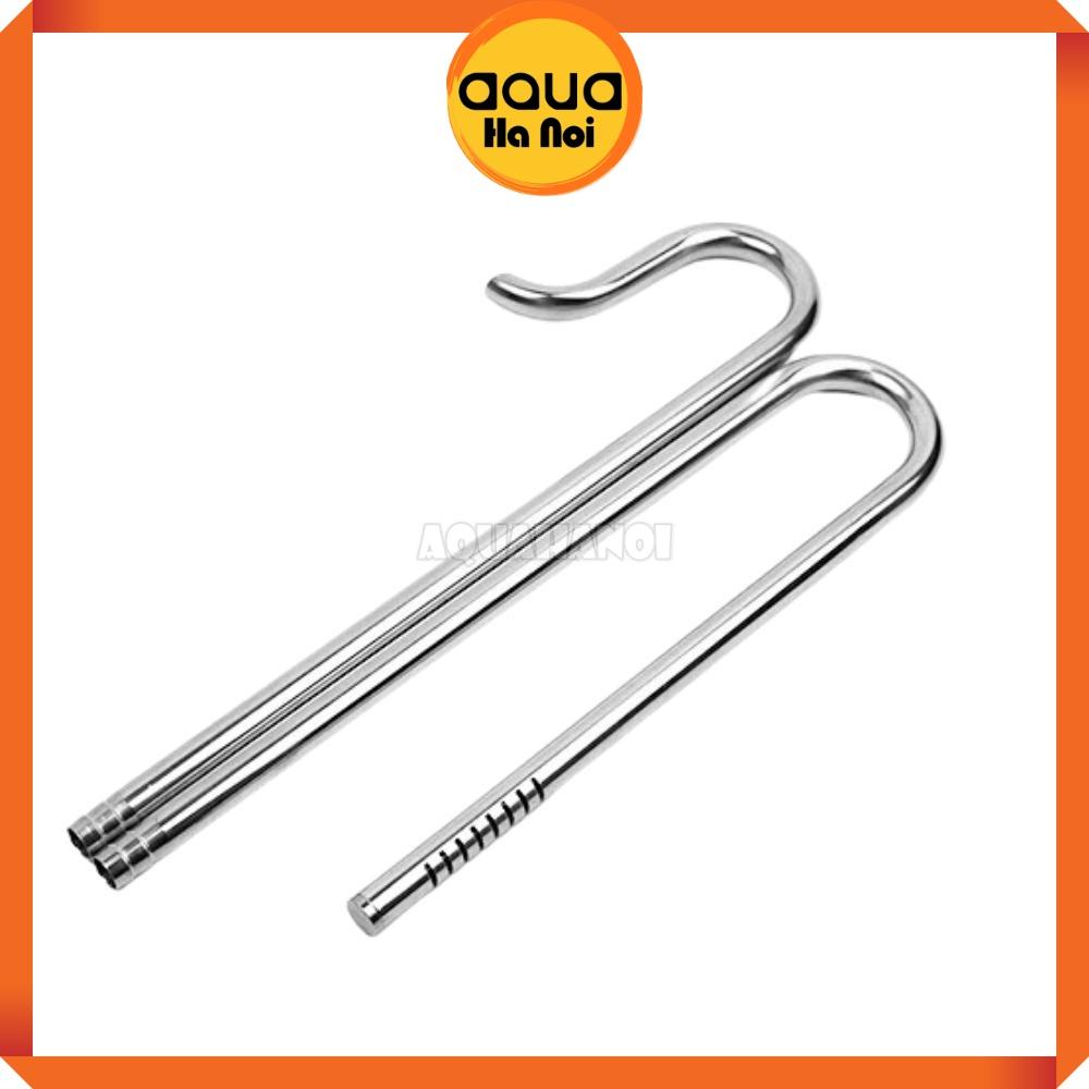 Bộ In out inox 304 Mufan - Không lọc váng - Phi 12/16mm - Tăng thẩm mĩ cho máy lọc hồ thủy sinh
