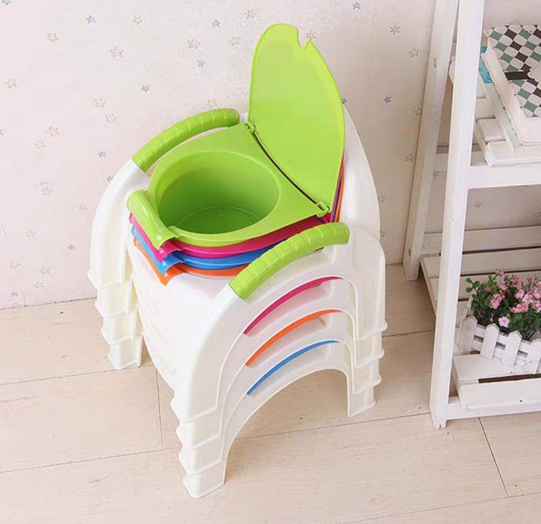 BÔ GHẾ TỰA CHỐNG GÙ LƯNG CHO BÉ – GHẾ BÔ GIÚP BÉ NGỒI VỆ SINH AN TOÀN, THOẢI MÁI