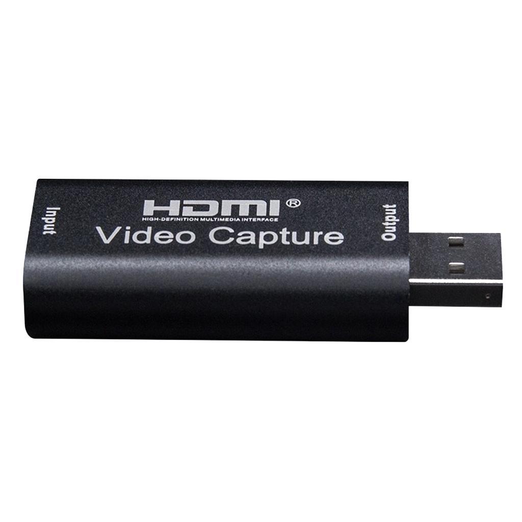 To USB Card 1080P for Game/ Black