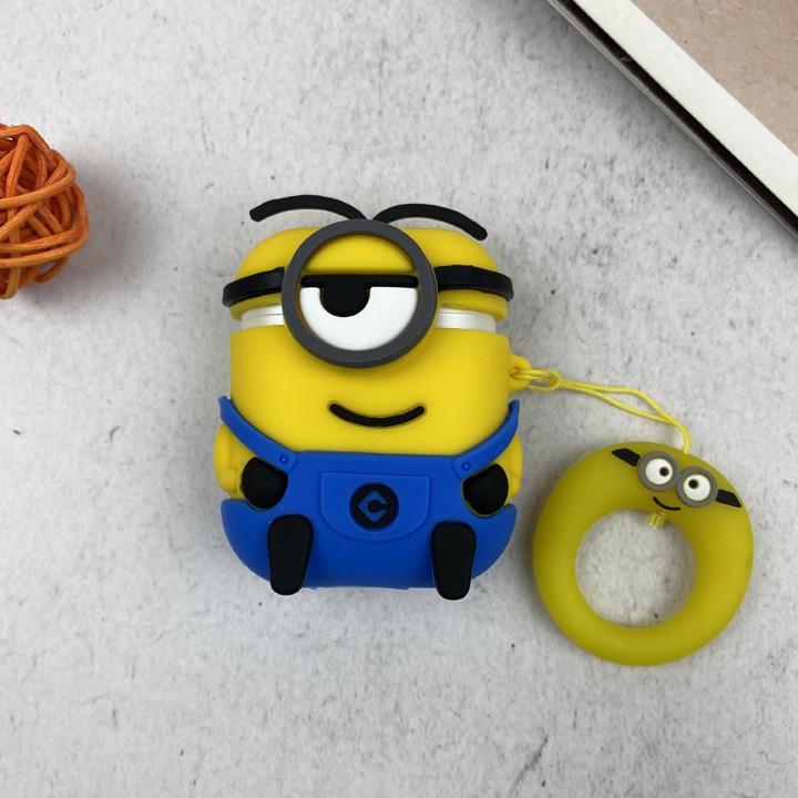 Bao Case, Ốp cho Airpods 1/ 2/ Pro hình Minion ngộ nghĩnh - Mã TZAP367