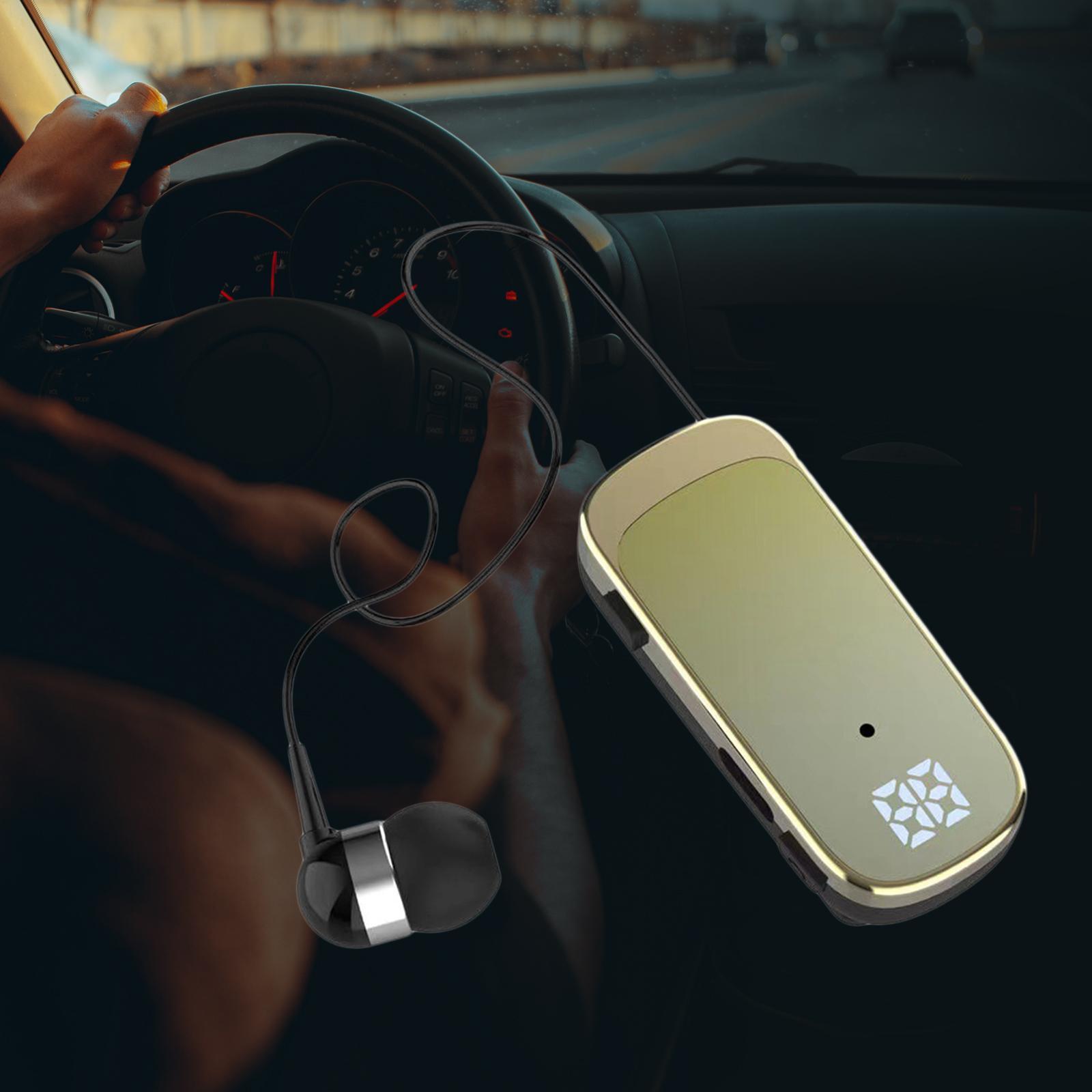 Earphones Stereo LED Display Universal for Meeting  Exercise