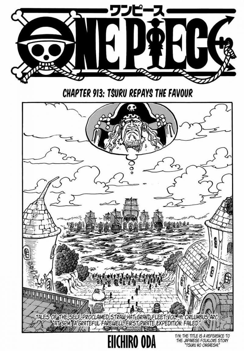 đảo hải tặc - one piece chapter 913 1