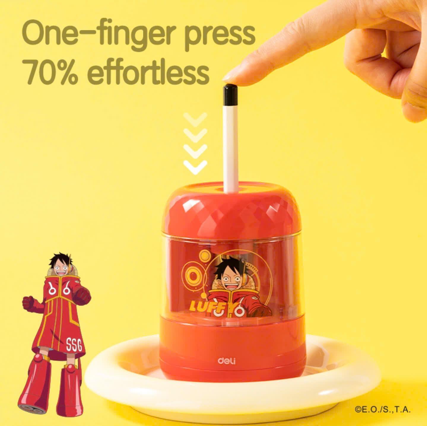 Gọt Bút Chì Điện One Piece - Deli EH519 - Luffy