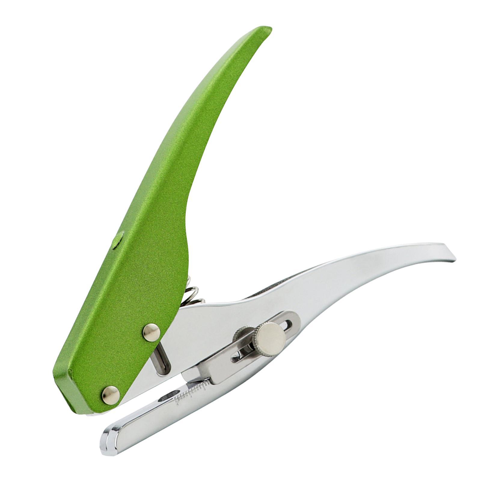 Round Hole Punch Punching Tool Portable Handhed Plier Paper Puncher Hole Puncher Single Shape for Office, Chipboard, Tag, DIY Craft, Card Making