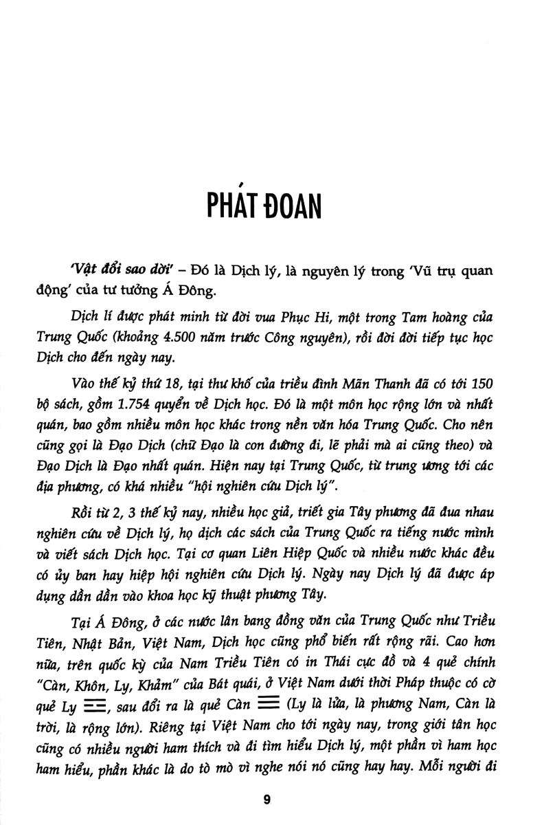 Dịch Học Giản Yếu - Diễn Giải Và Ứng Dụng _ĐN