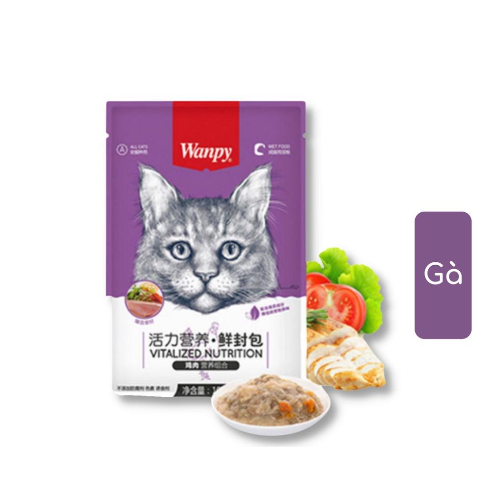 Pate Mèo Wanpy Hương Vị Thơm Ngon Giúp Ổn Định Tiêu Hóa, Giảm Mùi Hôi Miệng, Chất Thải - Haimin Petshop