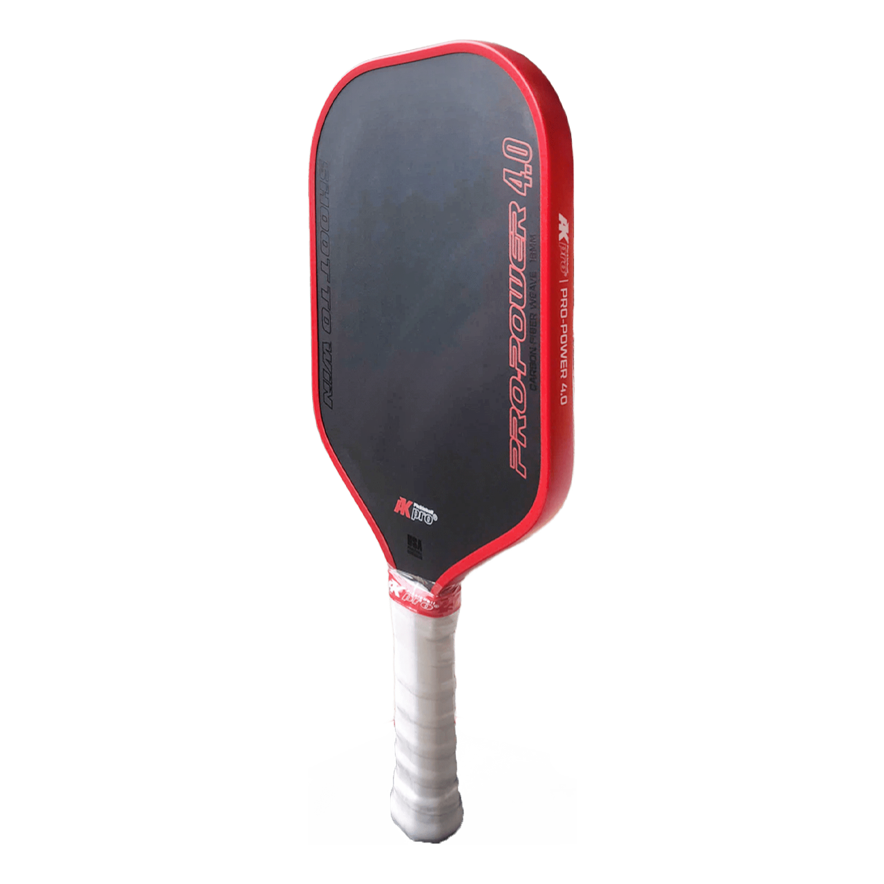 Vợt AKpro Pickleball Pro-Power 4.0 - Red Carbon T700