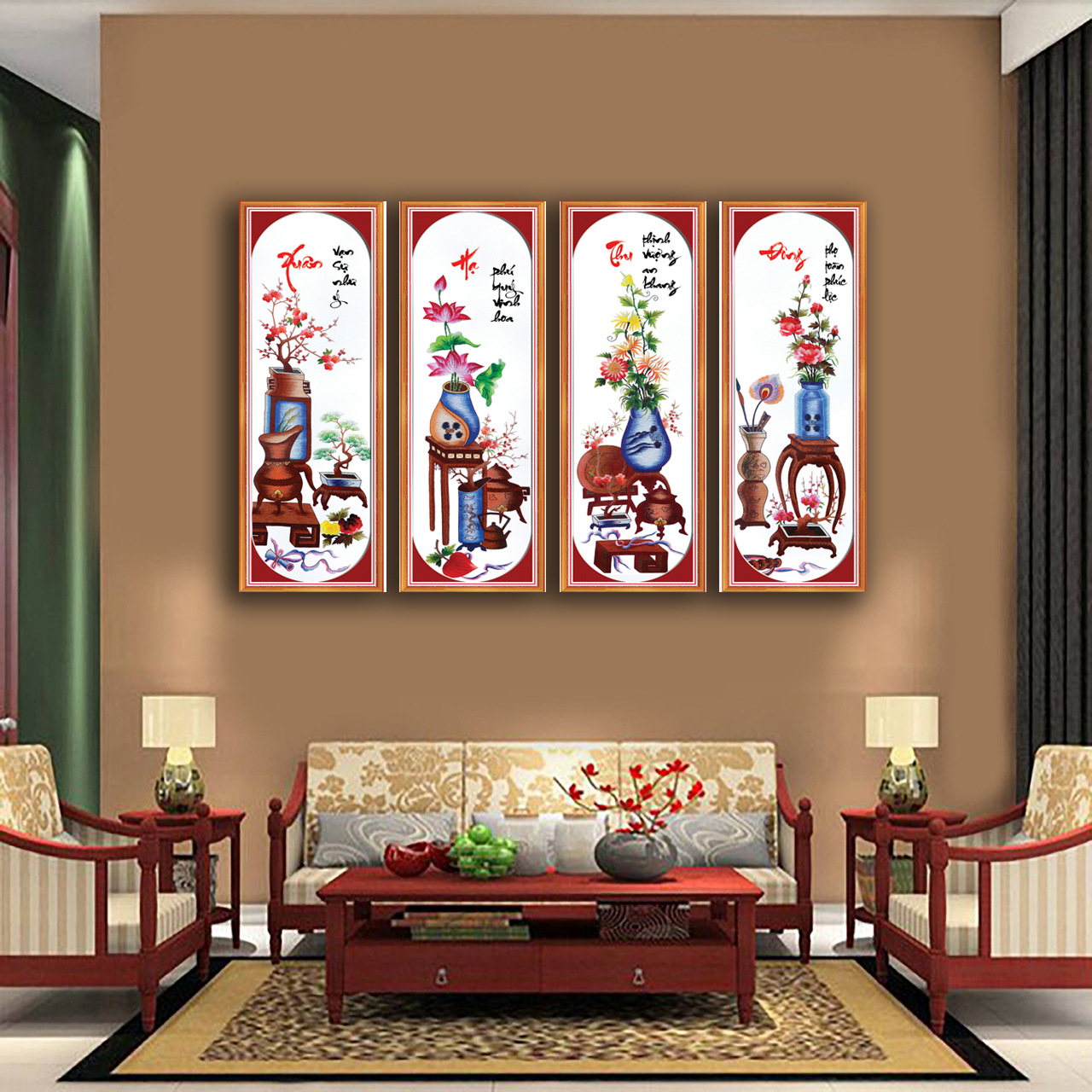 Tranh Tứ Quý