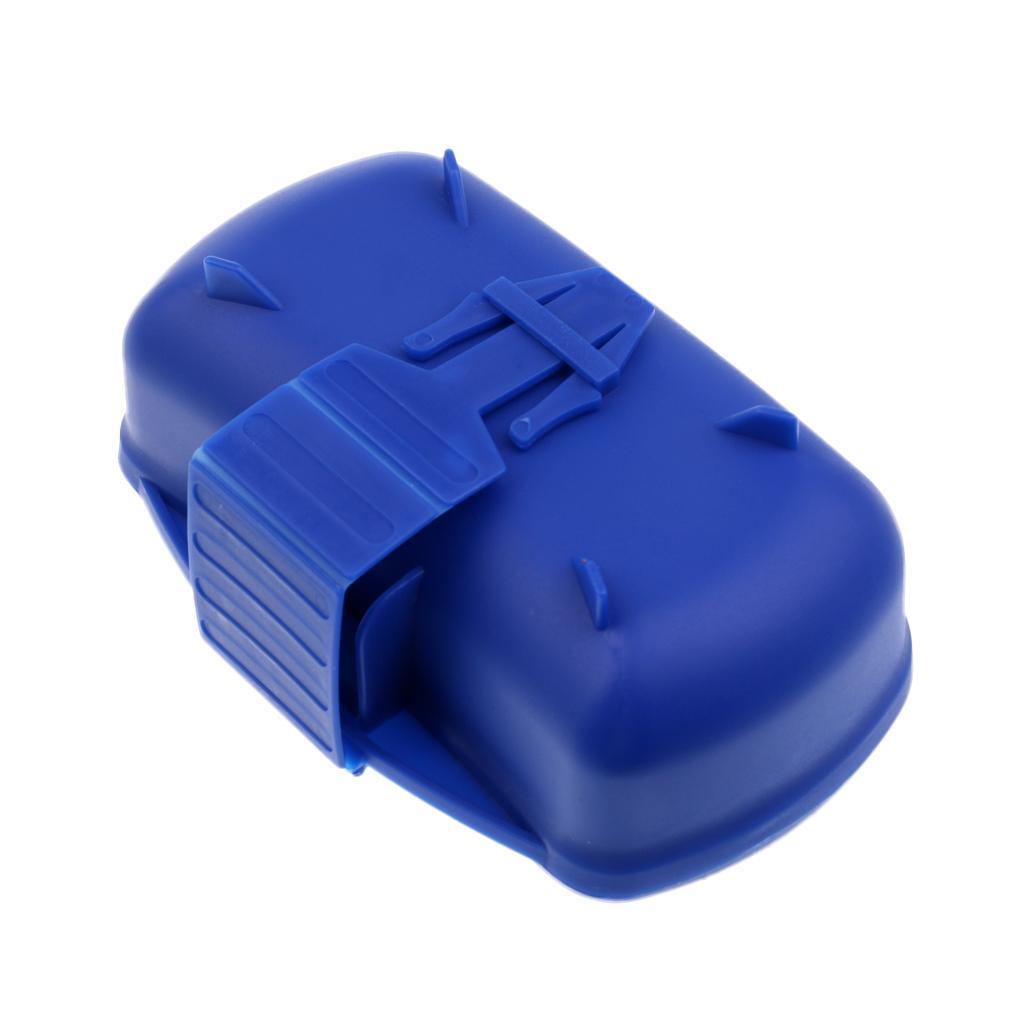 New Design Portable Earthworm Worm Bait Lure Flies Fishing Tackle Box Plastic Waist Storage Box